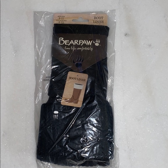 🔥BEARPAW Basic Knit Boot Liners NWT - Picture 5 of 5